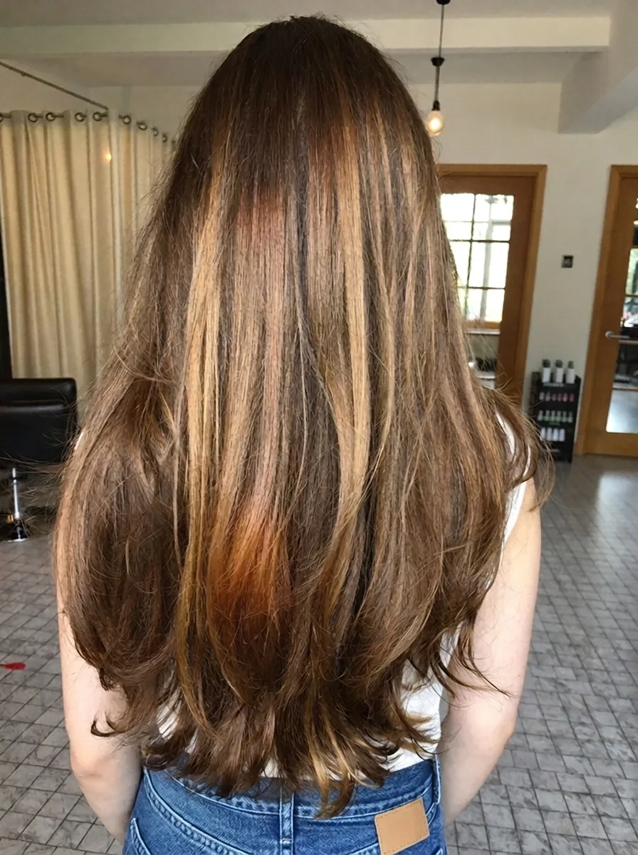 Lived-in balayage