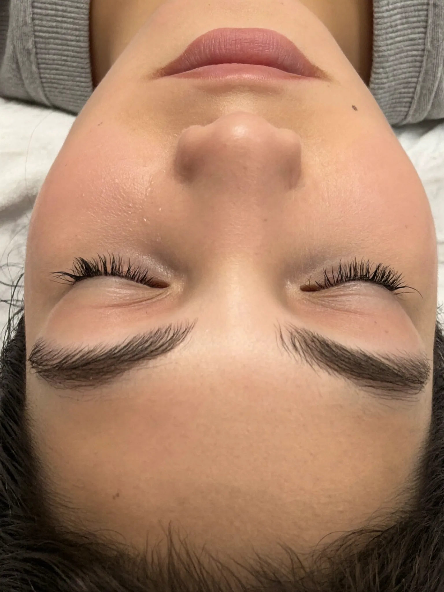 Lash lift and tint