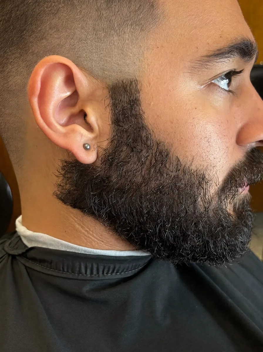Beard sculpt and line-up