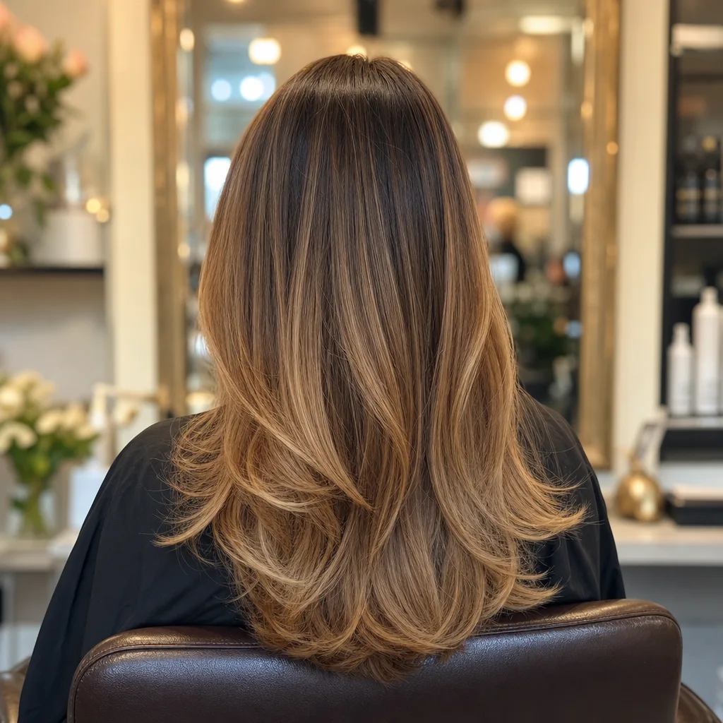 Balayage & blow-dry