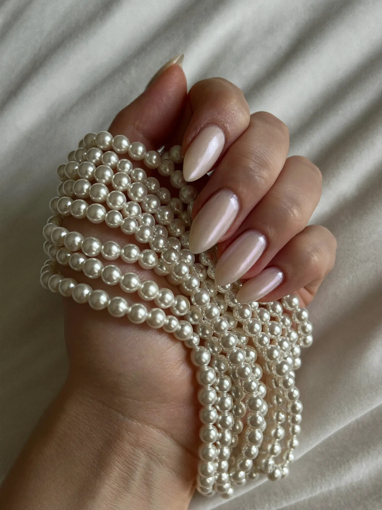Pearl bridal set